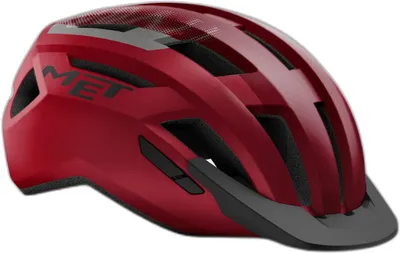 Produktbild von MET Fahrradhelm Allroad , Rot Schwarz, S