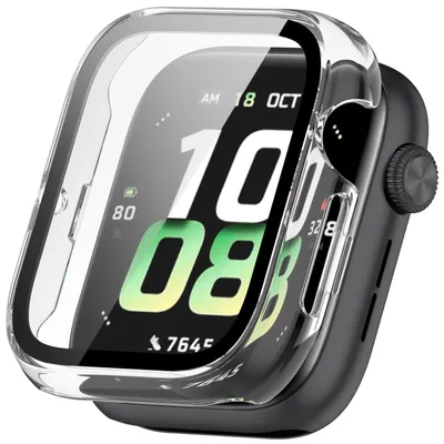 Obrázek produktu pro Pro Honor Watch 5 Plastové pouzdro PC Smart Case + Tvrzené sklo H9 Tempered Glass Transparent