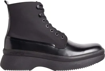Image de Calvin Klein Bottines pour homme HM0HM01026 0GJ Couleur : Noir Taille : 46