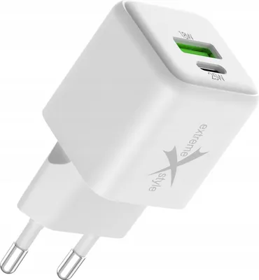 Produktbild von eXtremestyle GaN EVO 25W USB-C & USB Netzladegerät - Schnellladung