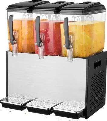Immagine prodotto di Distributore di bevande commerciale, grande capacità, raffreddamento efficiente, 3X12L