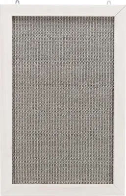 Produktbild von TRIXIE Kratzbrett mit Holzrahmen, 38 x 58 cm, grau / weiß