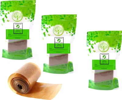 Produktbild von 3 x Kunstdarm 45mm/5mts (15mts) - Metzger Kollagenhülle | Kollagenhülle für Wurst Wurst