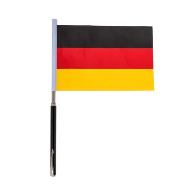 Produktbild von Deutschlandfahne ausziehbar ca. 51 cm Bundesflagge