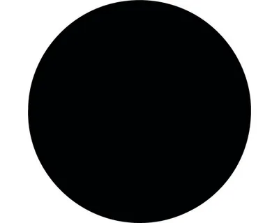 Produktbild von Glasmagnettafel beschriftbar schwarz Ø 30 cm