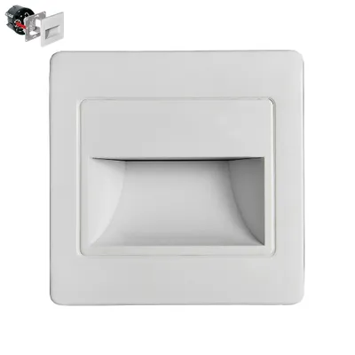 Produktbild von LED Treppenbeleuchtung 1,5W, 4000K, weiss L: 86, B: 10, H: 86