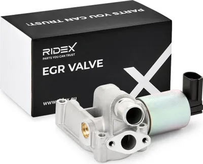 Produktbild von RIDEX 1145E0050 AGR-Ventil mit Dichtung für OPEL Corsa D Schrägheck (S07) Abgasrückführungsventil