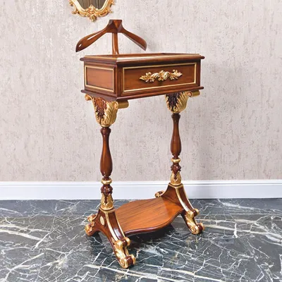 Produktbild von Casa Padrino Luxus Barock Dressboy Braun / Gold H. 130 cm -  Italy