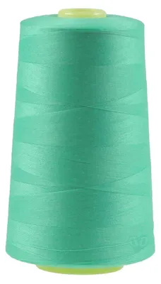 4572m Overlockgarn Nähgarn Polyester Overlock Artikel 3v10 weißgrün