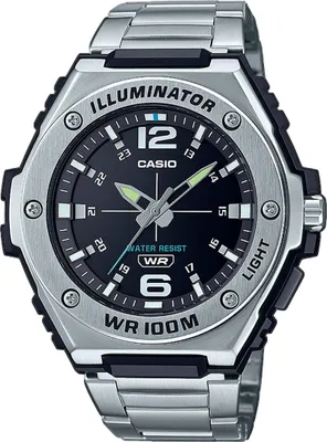 Produktbild von Casio Basis Stahl MWA-100HD-1AVEF Analog Herrenuhr