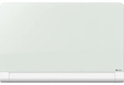 Produktbild von Nobo Diamond Glas magnetische Weißwandtafel mit abgerundeten Ecken, 1264 x 711, 1264 x 711 mm, Glas, Horizontal, Fixed, Magnetisch, Anti-Kratz-Beschichtung