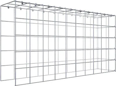Produktbild von Anbaugabione Typ 4 100 cm x 50 cm x 20 cm (L x H x T), Maschenweite 10 cm x 10 cm, C-Ring