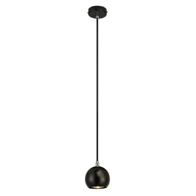 Produktbild von SLV LIGHT EYE BALL GU10 Pendelleuchte, schwarz/chrom, GU10, max. 50W