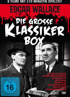 Produktbild von Edgar Wallace - Die große Klassikerbox [4 DVDs]