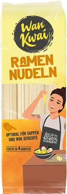 Zdjęcie produktu dla Makaron Wan Kwai Ramen do optymalnych dań z woka i zup Vegan 300 g