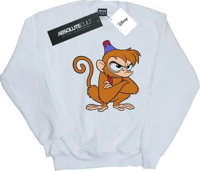 Produktbild von Disney - "Angry Abu" Sweatshirt für Herren BI18373 (4XL) (Weiß)