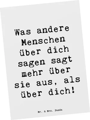 Produktbild von Mr. & Mrs. Panda Postkarte Spruch Mobbing bewältigen Selbstwert - Weiß - Geschenk, Stärke, Postkarten, Vertrauem, bildkarte, Trost, Ansichtskarten, Grußkarte, Zuversicht