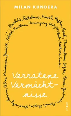 Obrázok produktu pre Verratene Vermächtnisse – Essay von Milan Kundera über Rockmusik, Kafkas Prozess und Chopins Stücke