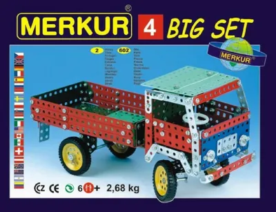 Produktbild von Bausatz Merkur 4, 609 Teile, 40 Modelle