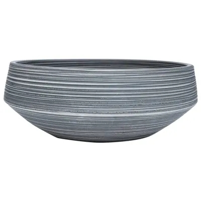 Immagine prodotto di Lavabo da Appoggio Grigio Rotondo Φ41x14 cm Vetroceramica