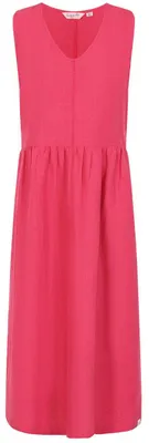 Image de Lazy Jacks - Robe pour femme, longue, en lin LJ588 (36 DE) (cerise)