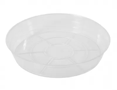 Image de Porte-pot en plastique AIR transparent 20cm