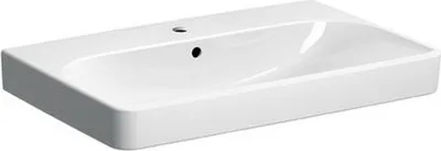 Produktbild von Geberit GE Smyle Square Waschtisch, 75x48cm m. Hl., m. Ül., KeraTect