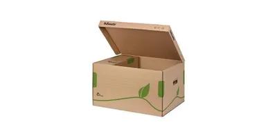 Immagine prodotto di Esselte 623918 Contenitore per archivi ECO, con coperchio, in cartone, marrone naturale