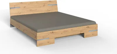 Produktbild von Bettgestell >Anna< in ARTISAN EICHE NACHBILDUNG - 189x81x210cm (BxHxT)