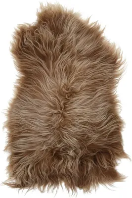 Immagine prodotto di vidaXL Cuscino per sedile in pelle di pecora islandese marrone 70x110 cm