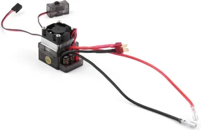 Productafbeelding van T-connector, 7.2V-16V, hoogspannings-, 320A borstelloze snelheidsregelaar (ESC) voor 1/10 RC-auto's / boten