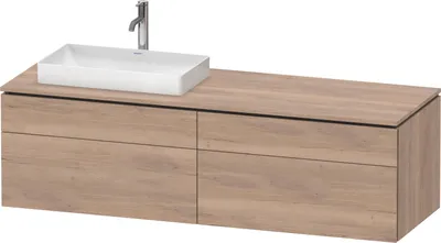 Produktbild von Duravit LC4871L55550000 LC KWTU WH 1620x550x482 Az 2 Ei mr Mt