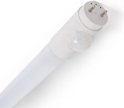 Produktbild von LED Röhre 60cm T8 G13 PC mit PIR-Bewegungsmelder Vollständige Ausschaltung Einseitiger Anschluss 9W 140lm/W No Flicker 6000K Kaltweiß Nein