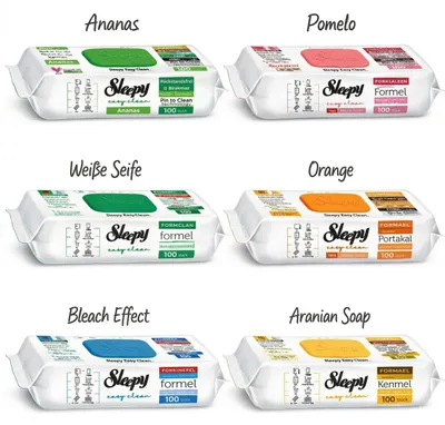 Produktbild von Sleepy Easy Clean MIXSET Neue Sorten Früchte, Main 6x100
