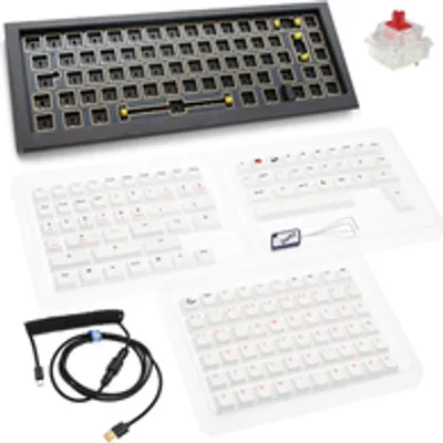 Produktbild von Ducky Outlaw 65 Gaming-Tastatur, Barebone - schwarz (ISO)