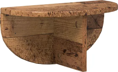 Produktbild von vidaXL Wandregal Wandmontiert Altholz 38 x 19 x 19 cm Holzwerkstoff