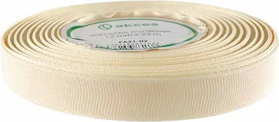 Produktbild von Ripsband 12 mm, cremig, 22,5 Meter