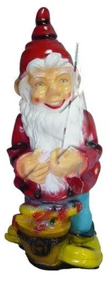 Produktbild von Zwerg Figur Garten Statue Skulptur Figuren Zwerge Skulpturen Dekoration Deko