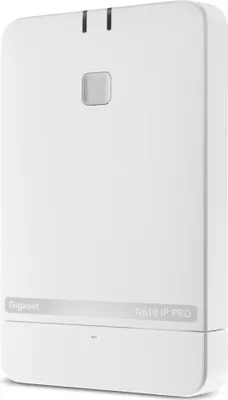 Produktbild von Gigaset N610 IP PRO, HTTPS, SIPS, SRTP, TLS, G.711, G.722, G.729ab, Weiß, 180 x 110 x 42 mm, 220 g