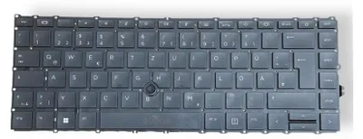 Produktbild von Tastatur für HP Elitebook 745 840 845 G7 G8 zbook 14 G7 G8 mit Backlight und Trackpoint