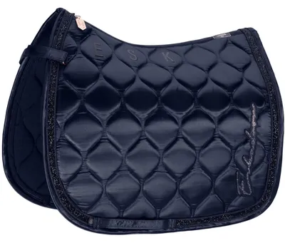 Produktbild von Eskadron HERITAGE Schabracke " SATIN JEWEL " Farbe - navy Form - Pony-Dressur