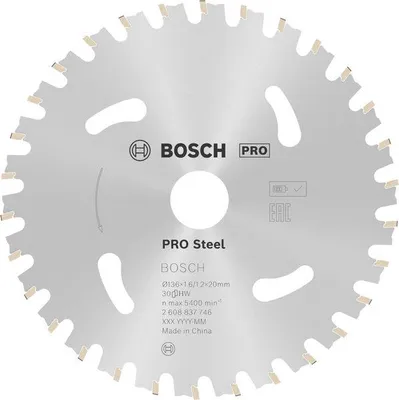 Produktbild von PRO Steel cordless Kreissägeblatt 136 x 1,6 x 20 mm