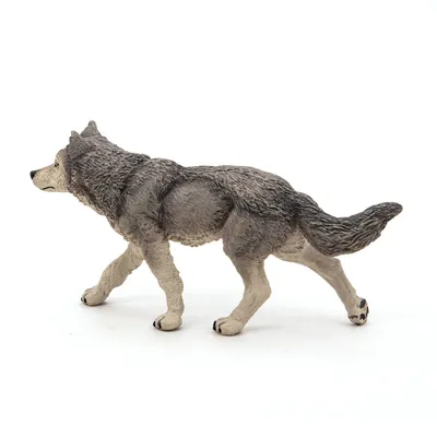 Immagine prodotto di Papo 53012 Figurina lupo grigio