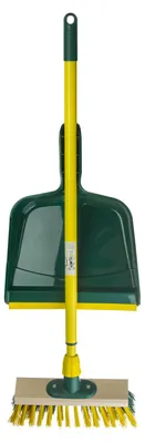 Besen Kehrset Kehrbesen Straßenbesen Kehrschaufel 924996 BÜmag Teleskop Krallenbesen Breite Teleskopstiel Kehrgarnitur 924996 52661 4031765526616
