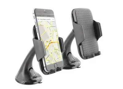 Image de T'nB CARHOLDBK2, Téléphone portable/smartphone, Support passif, Voiture, Noir