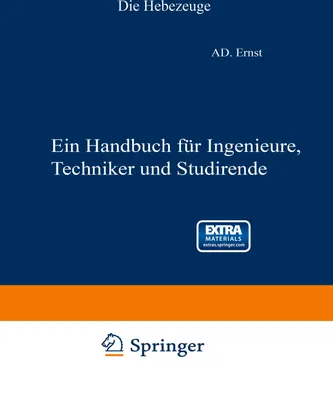 Obrázek produktu pro Die Hebezeuge. Theorie und Kritik ausgeführter Konstruktionen mit besonderer Berücksichtigung der elektrischen Anlagen. Ein Handbuch für Ingenieure, Techniker und Studierende