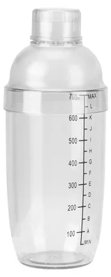 Produktbild von Verdickter, manueller Cocktailshaker mit transparenter Skala – Barkeeper-Werkzeug