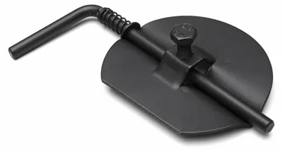 Produktbild von Raik Basic Drosselklappe 150mm schwarz für Rauchrohr / Ofenrohr