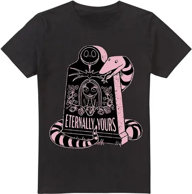 Obrázek produktu pro The Nightmare Before Christmas - Tričko pro muže - Valentinstag TV4105 (XL) (černá)