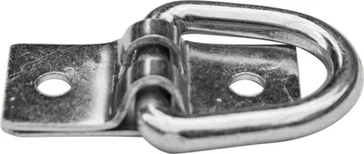 Produktbild von Bozamet Zurring H-25 mm klappbar, 21 mm breiter Aufbauring verzinkt für Anhänger